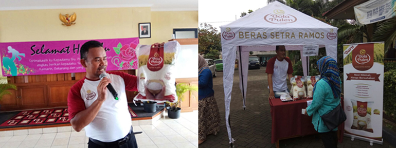 perayaan hari ibu di kelurahan cawang detail