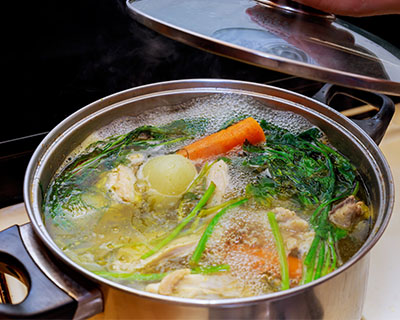 small banner boiling